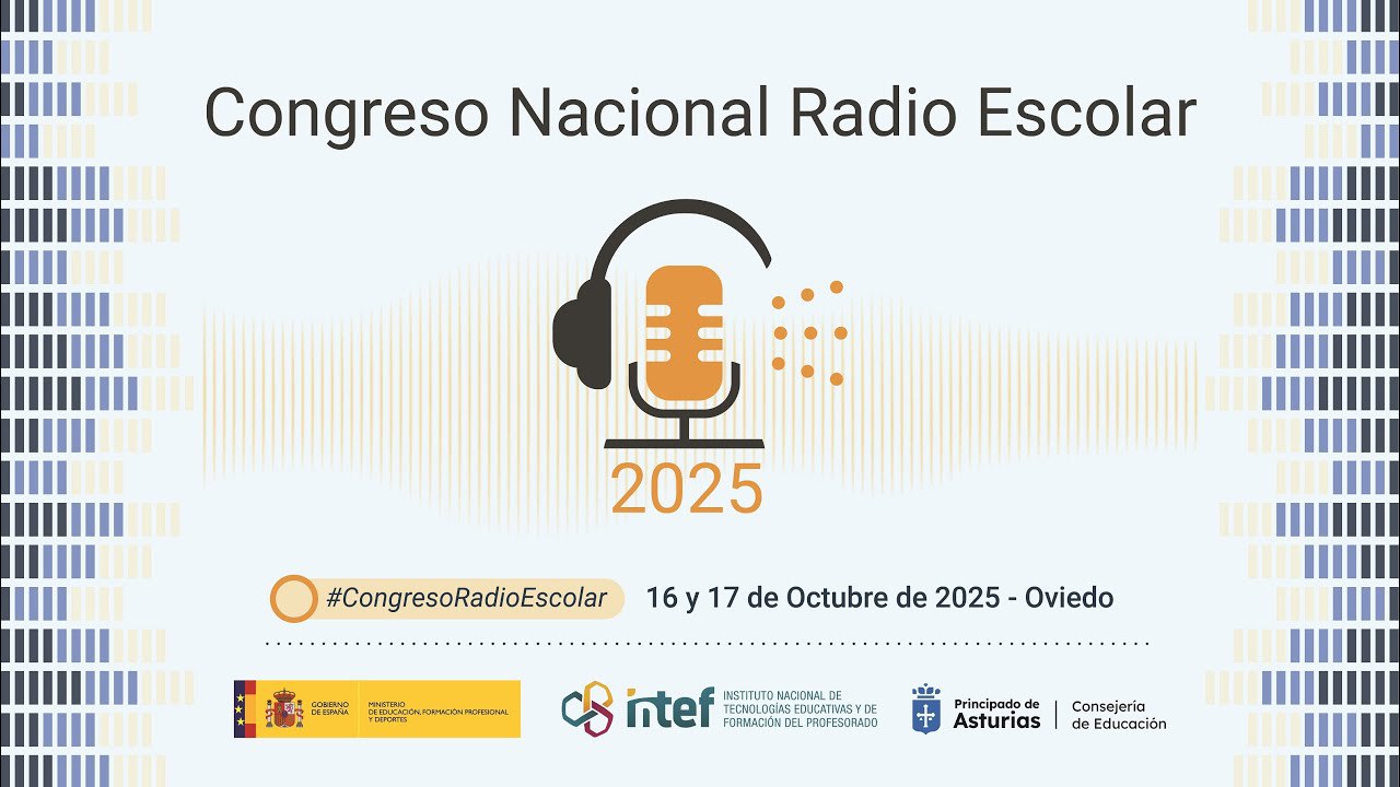 IkasNOVA eta IES Ochoa de Olzako ordezkariek eskolako irratiari buruzko Kongresu Nazionalean parte hartu dute Oviedon